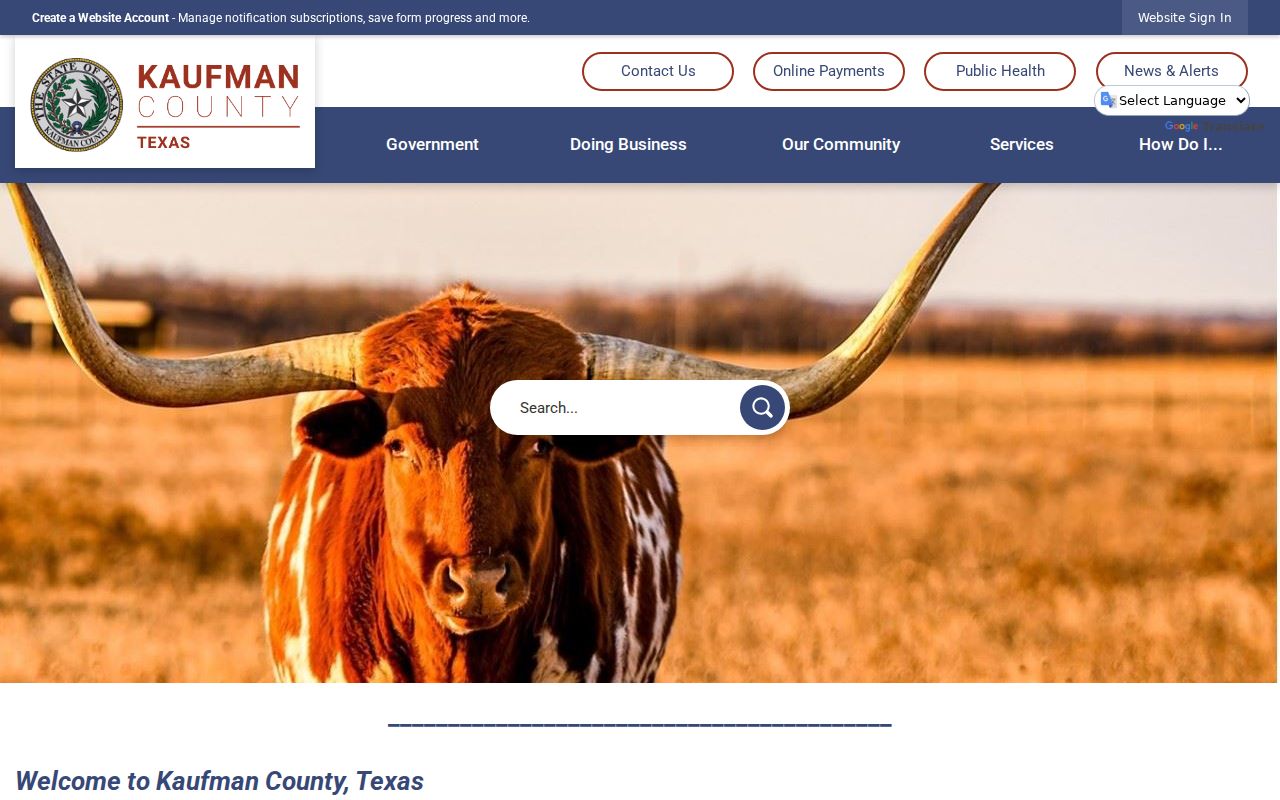 Kaufman County criminal records agency directory